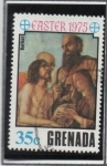 Stamps Grenada -  Descendimiento d' l' Cruz