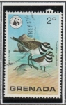 Stamps Grenada -  Chalandrius Vociferus