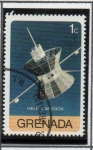Stamps : America : Grenada :  Nave espacial Helios