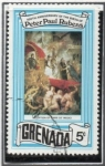 Stamps Grenada -  Rubens: Recepción d' María
