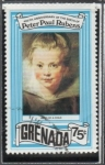 Stamps Grenada -  Rubens: Niño