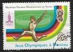 Stamps Guinea -  Juegos Olimpicos de Verano  1980 - Moscow