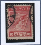 Sellos del Mundo : Europe : Greece : Hermes, d' Vieja moneda Cretense