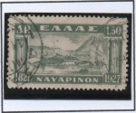 Stamps Greece -  Bahía d' Navarino