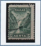 Stamps Greece -  Corinto Canal