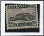 Stamps : Europe : Greece :  El Acropolis