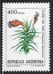 Sellos de America - Argentina -  Flores - Tillandsia aëranthos