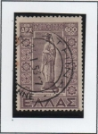 Stamps Greece -  Estatua d' Hipócrates