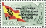 Sellos de Europa - Espa�a -  ESPAÑA 1978 2507 Sello Nuevo Proclamacion de la Constitución Española Bandera