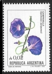 Stamps Argentina -  Flores - Campanilla