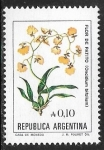 Stamps Argentina -  Flores - Flor de Patito   