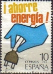 Stamps Spain -  ESPAÑA 1979 2510 Sello Ahorro de Energía. Electricidad Usado