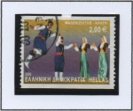 Stamps Greece -  Bailes: Maleviziotis