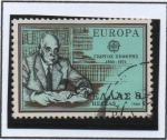 Stamps : Europe : Greece :  Europa: Jorge Seferis