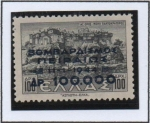 Stamps Greece -  Monasterio Meteora