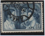Stamps Greece -  Rey Pablo, Federica y Constantino