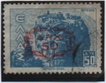 Stamps Greece -  Pantokratoros Monasterio y Puerto