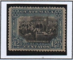 Sellos de America - Guatemala -  Declaración d' Independencia