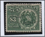 Stamps : America : Guatemala :  Emblema Nacional