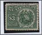 Stamps Guatemala -  Emblema Nacional