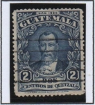 Stamps : America : Guatemala :  Justo R. Barrios