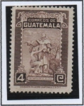 Stamps Guatemala -  Bartolomé d' l' Casas