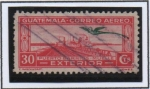 Stamps Guatemala -  Muelle d' puerto en Barrios
