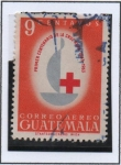 Stamps Guatemala -  Cruz Roja 