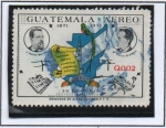 Stamps : America : Guatemala :  Rufino Barrios y M. García Granados