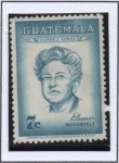 Stamps Guatemala -  Eleanor Roosevelt