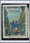 Sellos del Mundo : America : Guatemala : Cuerpo d' bomberos Voluntarios