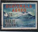 Stamps Guatemala -  Lago d' Atitlán