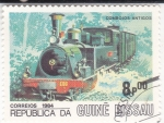 Sellos de Africa - Guinea Bissau -  Tren Antiguo