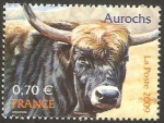 Stamps Europe - France -  4374 - Uro, animal desaparecido