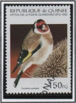 Stamps Guinea -  Aves: Carduelid 