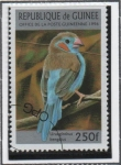 Stamps Guinea -  Aves: Uraeginthus Bengalus