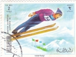 Sellos de Asia - Emiratos �rabes Unidos -  Salto de Esquí