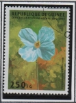 Stamps Guinea -  Flores: Meconopsis Betonicifolia