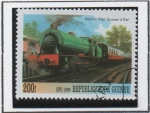Stamps Guinea -  Locomotoras: Sussex d' Est