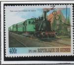 Stamps : Africa : Guinea :  Locomotoras: d