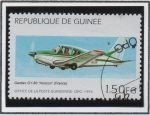 Sellos de Africa - Guinea -  Aviones:SOCATA (Gardan) GY-80 