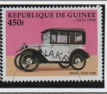 Sellos del Mundo : Africa : Guinea : Coches BMW-Dixi (1928)