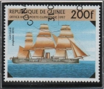 Stamps : Africa : Guinea :  Barcos:"Capitaine" (1870)