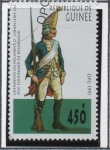 Stamps Guinea -  Antigos uniformes Alemanes: Grenadier Reg. Duque Ferdinand