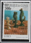 Stamps Guinea -  Piezas d' Ajedrez: Portugal