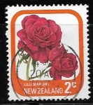Stamps New Zealand -  Flores - Lilli Marlene