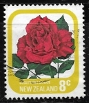 Sellos de Oceania - Nueva Zelanda -  Flores -  Josephine Bruce