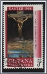 Stamps Guyana -  Cristo d' San Juan d' l' Cruz