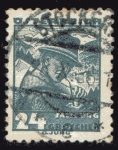 Stamps Austria -  1934  Trajes regionales: Salzburgo
