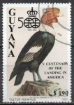 Stamps Guyana -  Pajaros: Cóndor